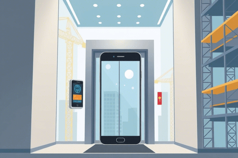 施工电梯自拍软件怎么做？如何利用科技提升工地安全与效率？