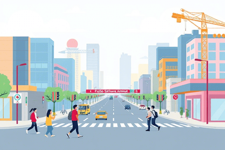 福州软件大道施工如何保障交通畅通与市民出行便利？