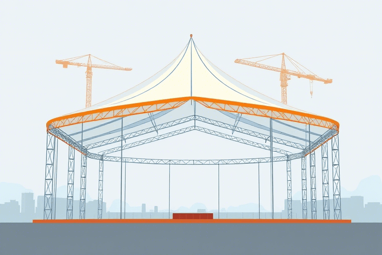 施工帐篷绘画软件怎么做？如何高效设计施工现场的临时设施布局？