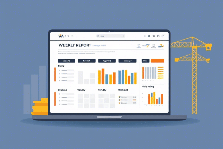 施工周报表软件怎么用？如何提升工地管理效率与数据准确性？