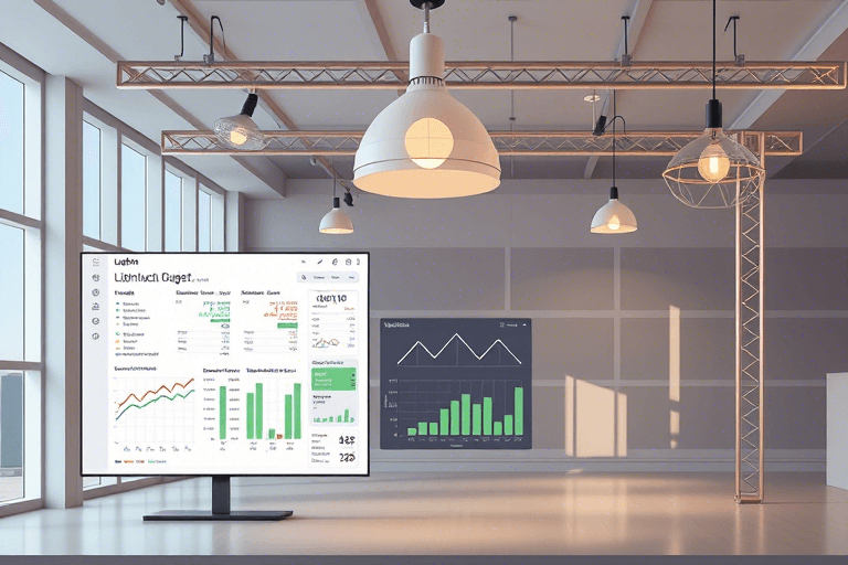 灯具施工预算软件怎么做？如何高效精准地完成照明工程造价计算？