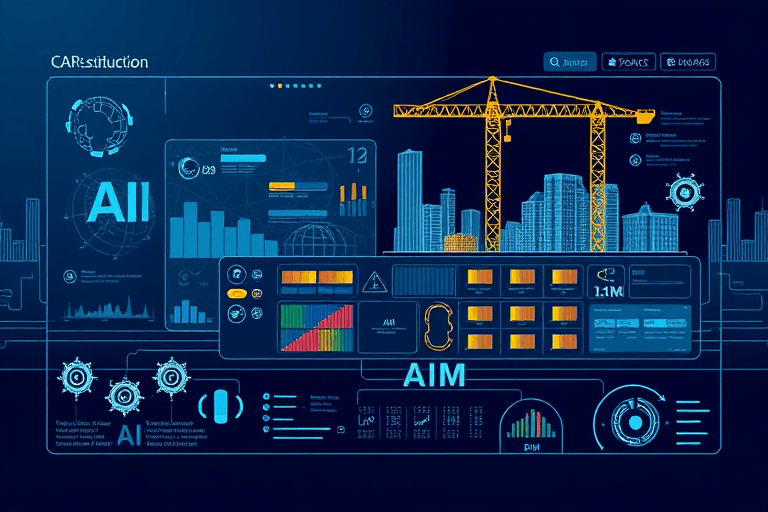 AI建筑施工软件如何改变传统工地？智能技术能否提升效率与安全？