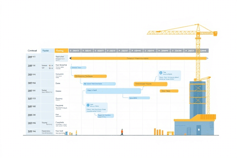 施工倒排计划软件怎么用？如何高效制定工程进度管理方案？