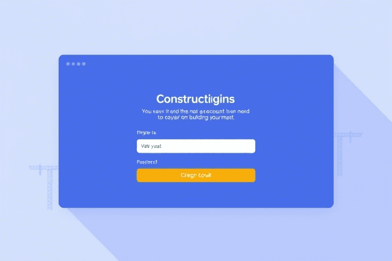 施工通 软件账号怎么注册和管理？完整操作指南来了！