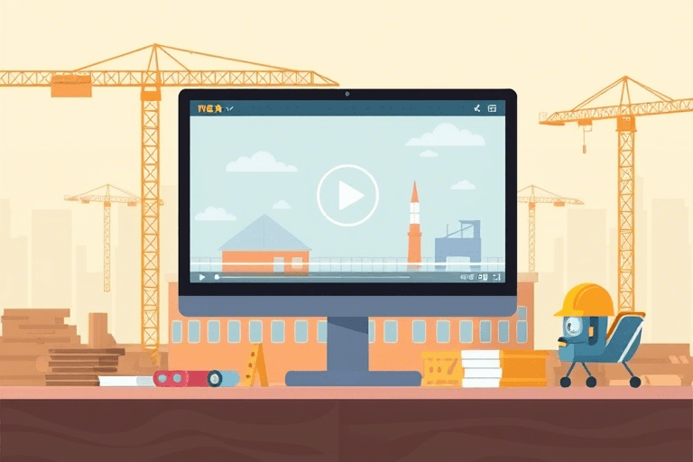 施工视频教学软件怎么做？如何打造高效实用的建筑行业培训工具？