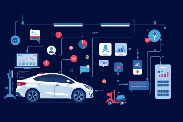 修车施工流程软件如何提升汽修厂效率与客户满意度