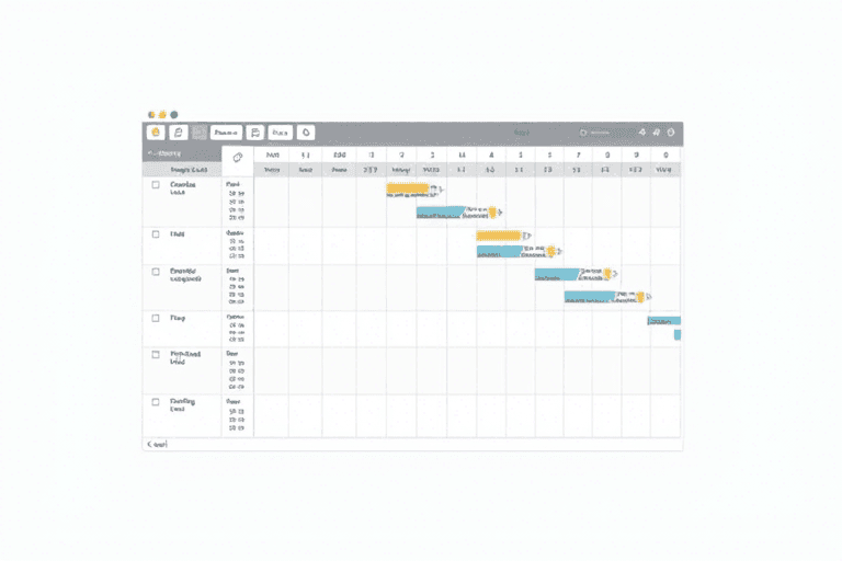 流水施工画图软件怎么用？如何高效绘制施工进度计划图？