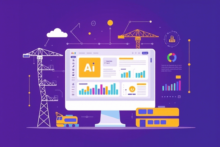 AI智能施工软件如何重塑建筑行业？从效率提升到风险管控的全面革新
