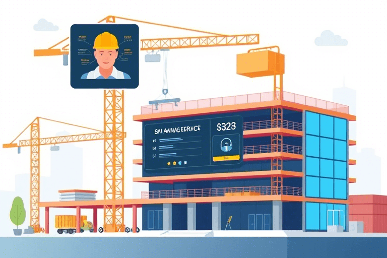 施工智慧考勤软件如何助力工地管理效率提升与安全管控