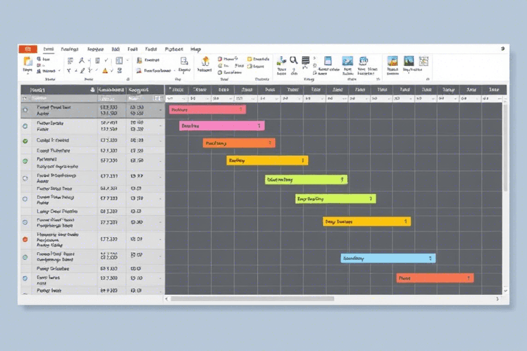 施工甘特图如何制作软件：高效项目管理的利器与实现方法