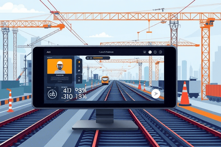 铁路施工视频监控软件如何实现高效、智能的施工现场管理？