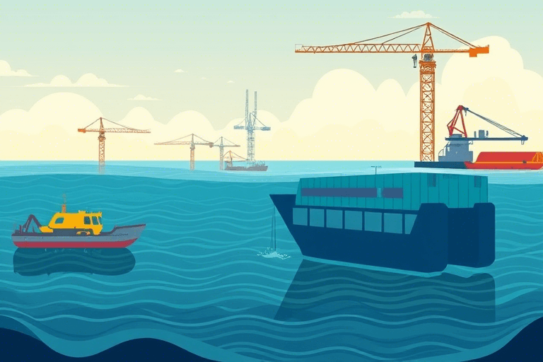 Himax海洋施工定位软件如何提升海上工程精度与效率？