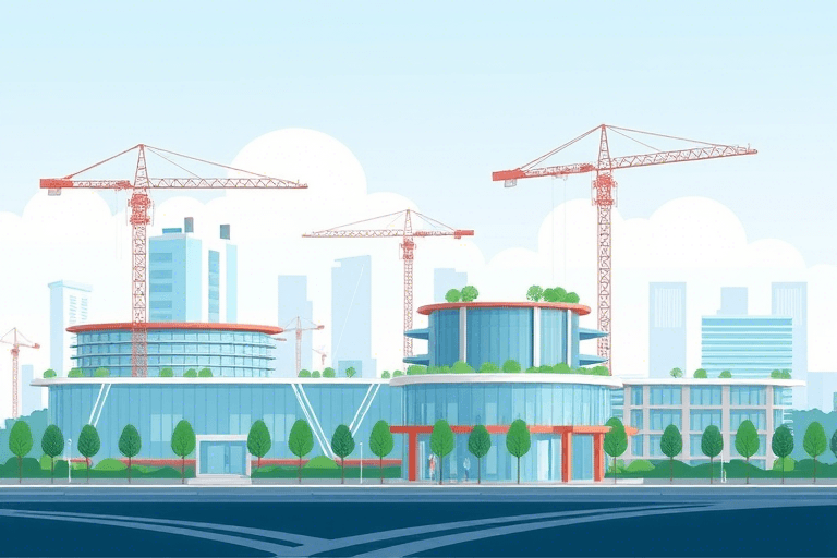 大连软件园施工如何高效推进？科学规划与绿色建造并重