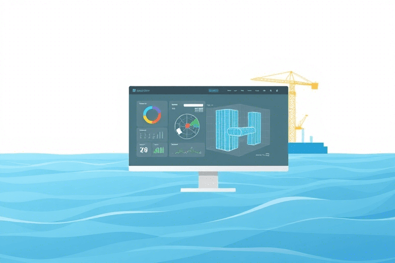 海洋施工软件图形导出：如何高效实现工程数据可视化与共享