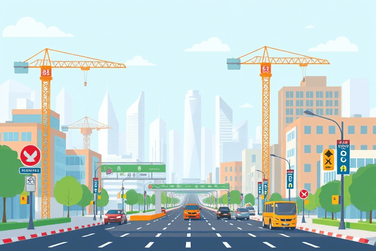 占道施工绘图软件如何提升城市交通管理效率与安全性？