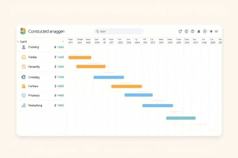 绘制施工进度软件如何实现高效项目管理与可视化控制