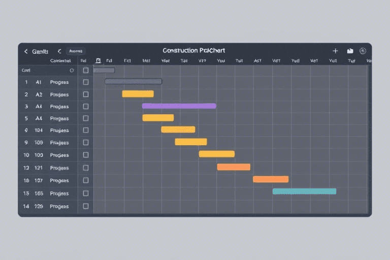 画流水施工的软件如何实现高效项目管理与可视化进度控制