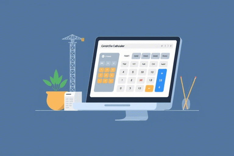 施工计算器软件怎么做？如何开发一款高效实用的建筑行业计算工具？