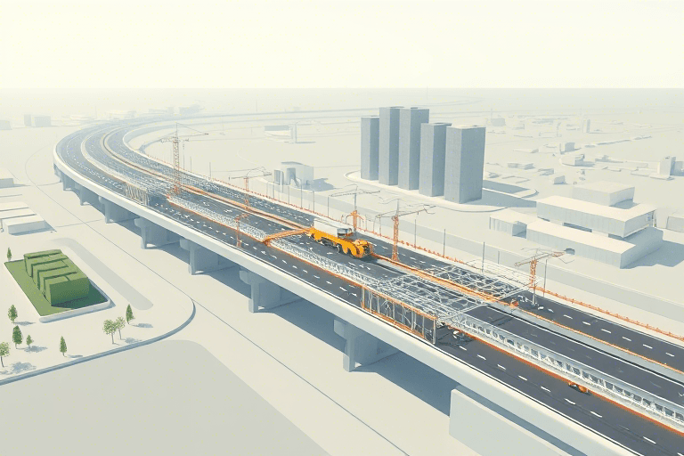 公路施工动画软件怎么做？如何高效制作专业级道路工程可视化方案？