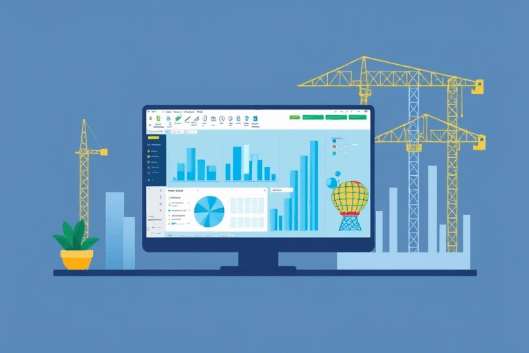 施工软件图形版怎么做？如何高效实现工程可视化管理与数据联动？