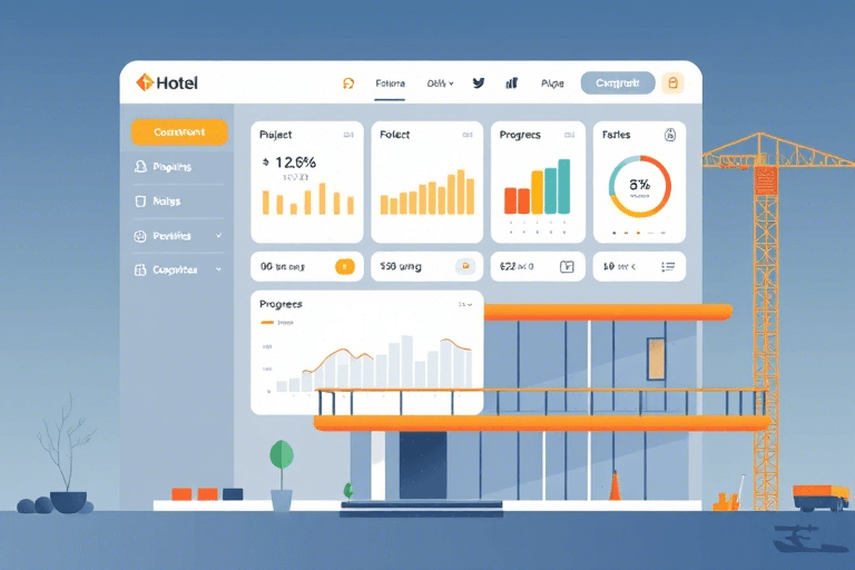 坪地酒店施工软件怎么做？如何高效管理酒店装修项目进度与成本？