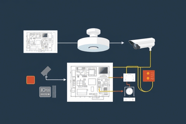 监控施工安装画图软件怎么用？高效绘制安防系统布线图的完整指南