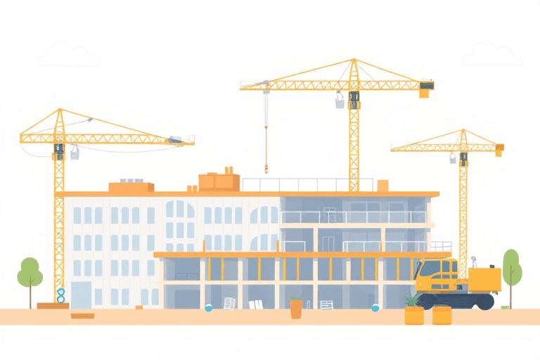 楼盘施工进度软件怎么开发？如何实现高效可视化管理？