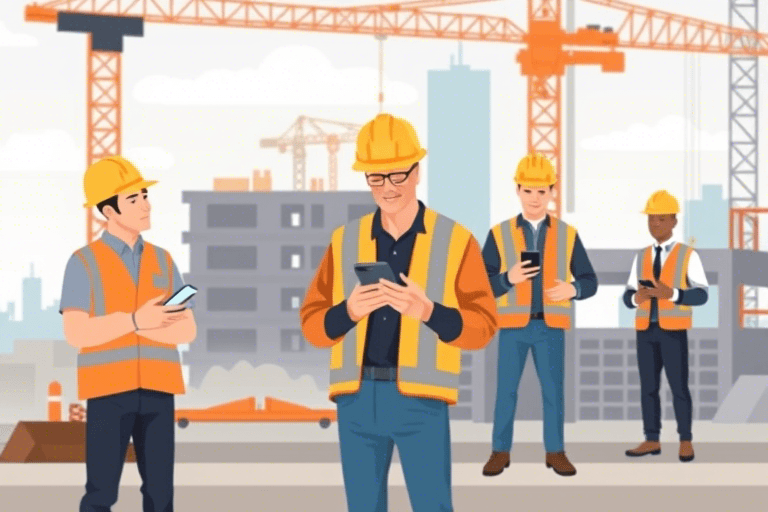建筑施工手机教学软件如何有效提升施工现场培训效率与安全水平