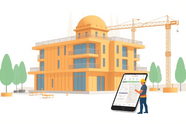 手机施工画图软件怎么做？如何高效实现施工现场可视化管理？