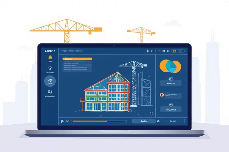 工程施工教学软件如何实现高效培训与技能提升