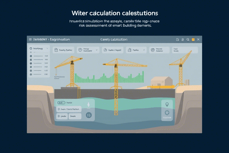 围堰施工安全计算软件如何实现精准风险评估与工程优化