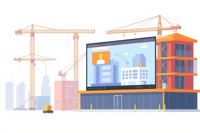 纯色施工视频分享软件如何打造高效协作与专业展示的平台