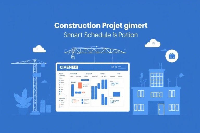 施工工期在线计算软件怎么开发？如何实现高效精准的项目进度管理？