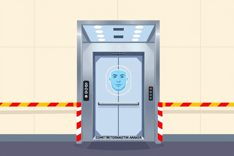 施工电梯人脸识别软件如何实现精准身份识别与安全管理