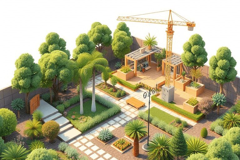 园林施工仿真软件如何助力项目高效落地？