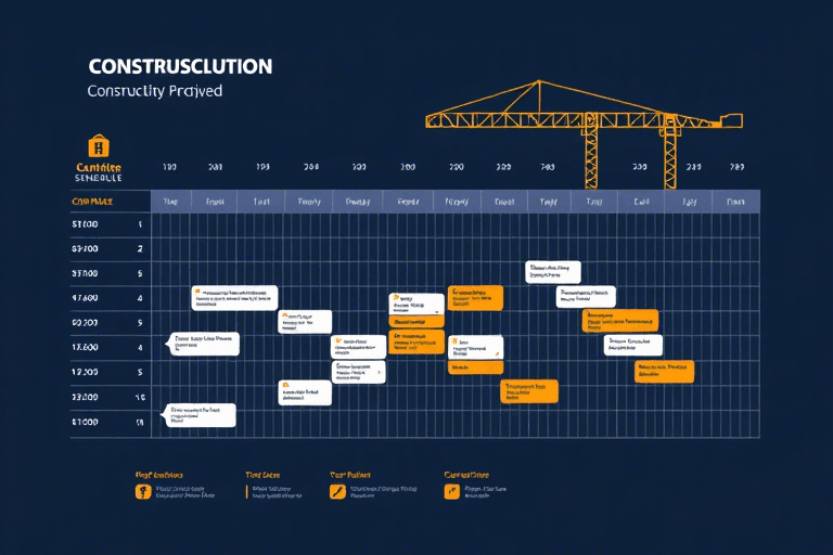 施工网络计划制作软件如何实现高效项目进度管理与优化