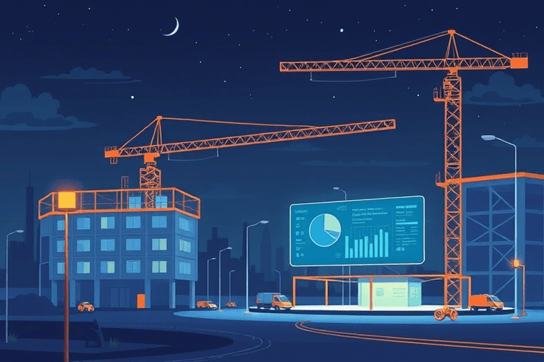 夜间施工怎么软件中实现高效管理与合规监控？