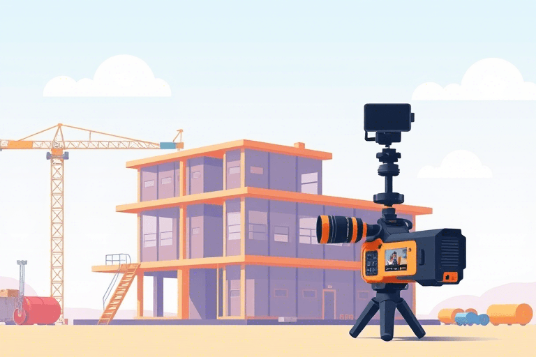 施工宣传视频录制软件如何制作才能提升工程项目的传播效果