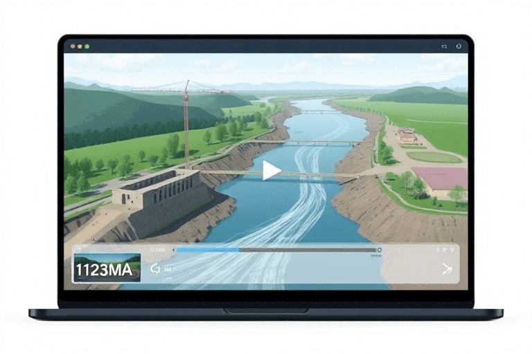 河道施工视频播放软件怎么做？如何实现高效、安全的工程影像管理与分析？