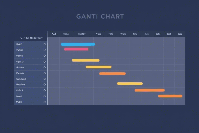甘特软件施工计划：如何高效管理项目进度与资源分配