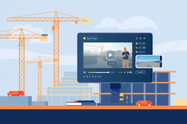工地施工软件视频播放如何实现高效管理与实时监控？