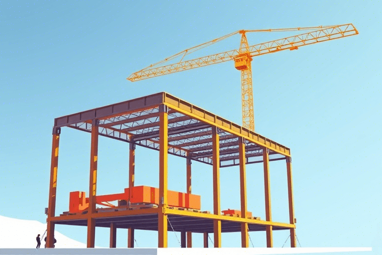 如何制作钢结构施工动画软件？从建模到渲染的全流程解析