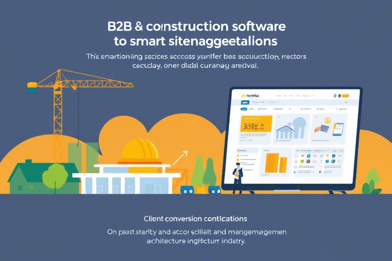 施工软件客户怎么找？如何精准锁定建筑行业潜在用户并高效转化？