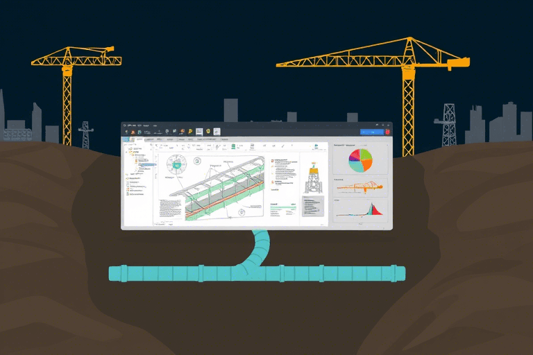 地下管网施工软件怎么做？如何提升城市基础设施建设效率与安全？