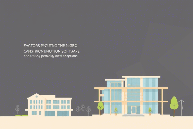 宁波施工计算软件价格如何确定？影响因素与市场行情全解析