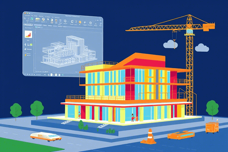 彩色施工图软件如何提升建筑项目效率与可视化水平？