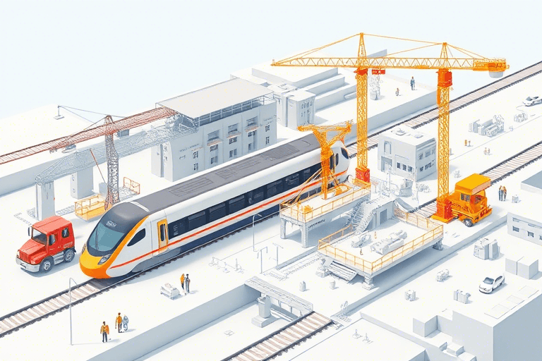 高铁施工建模软件如何实现高效精准的铁路建设数字化管理