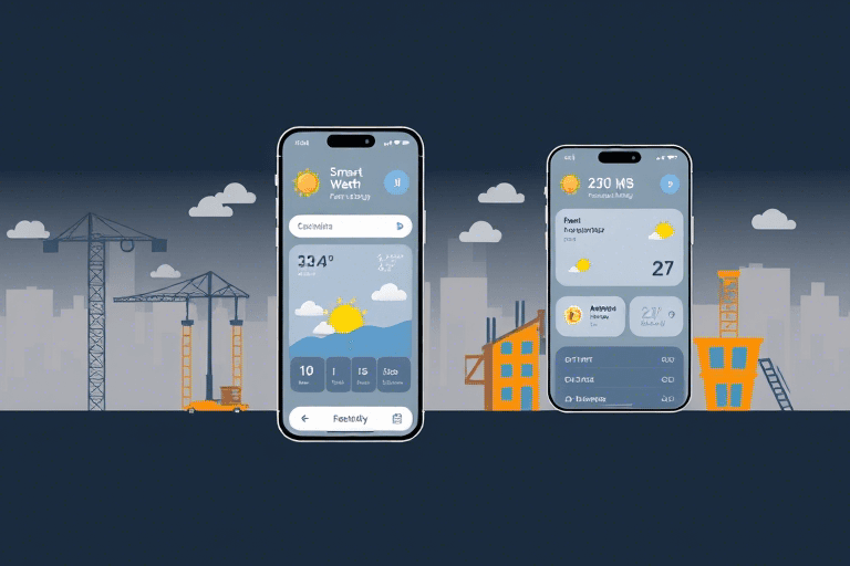 施工天气预报软件如何助力工程项目高效管理与安全施工