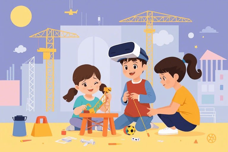 玩具施工模拟软件如何设计？打造沉浸式儿童工程教育新体验