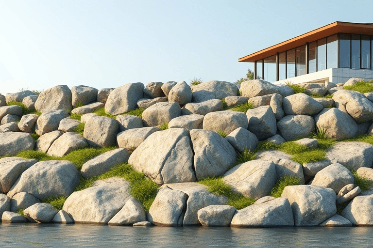 毛石驳岸施工软件图片怎么制作？详解从设计到渲染的全流程